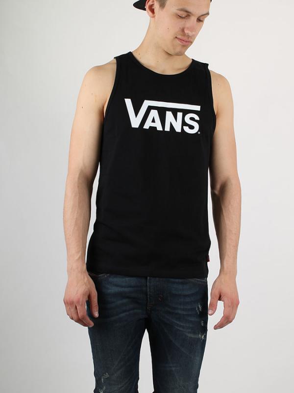 Tílko Vans Mn Classic Tank Black/White Černá
