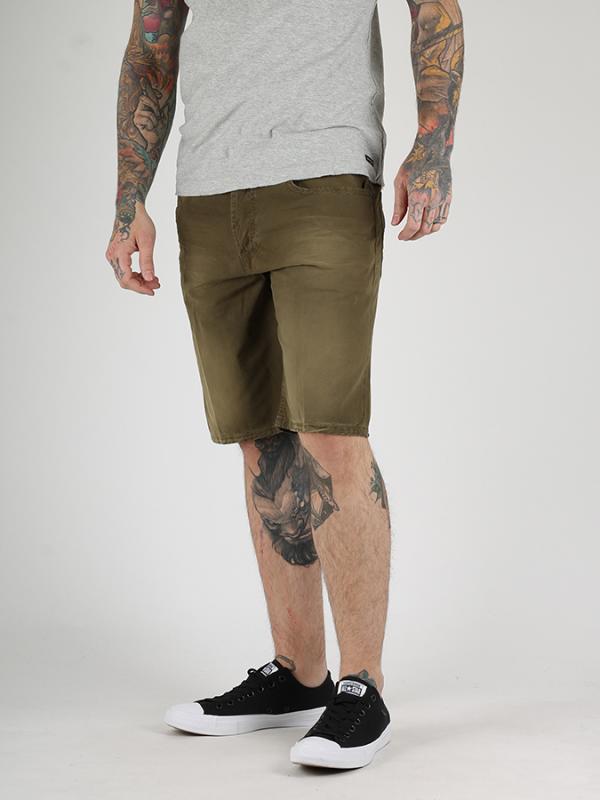 Kraťasy Diesel BUSTSHORT-A CALZONCINI Hnědá