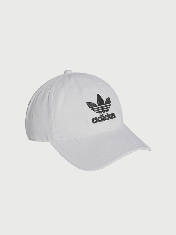 Kšiltovka adidas Originals Trefoil Cap Bílá