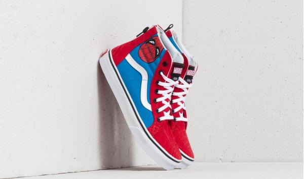 Vans Sk8-Hi Zip (Marvel) Spider-Man/ True