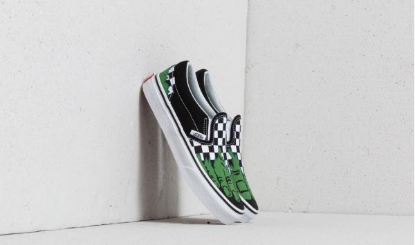 Vans Classic Slip-On (Marvel) Hulk/ Checkerboar
