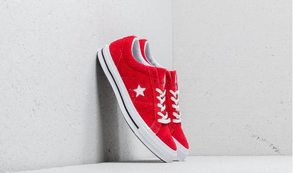 Converse One Star Ox Red/ White/ White