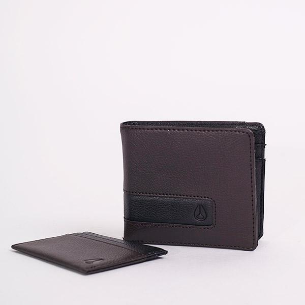 Nixon Showtime Bi-Fold ID Zip Brown