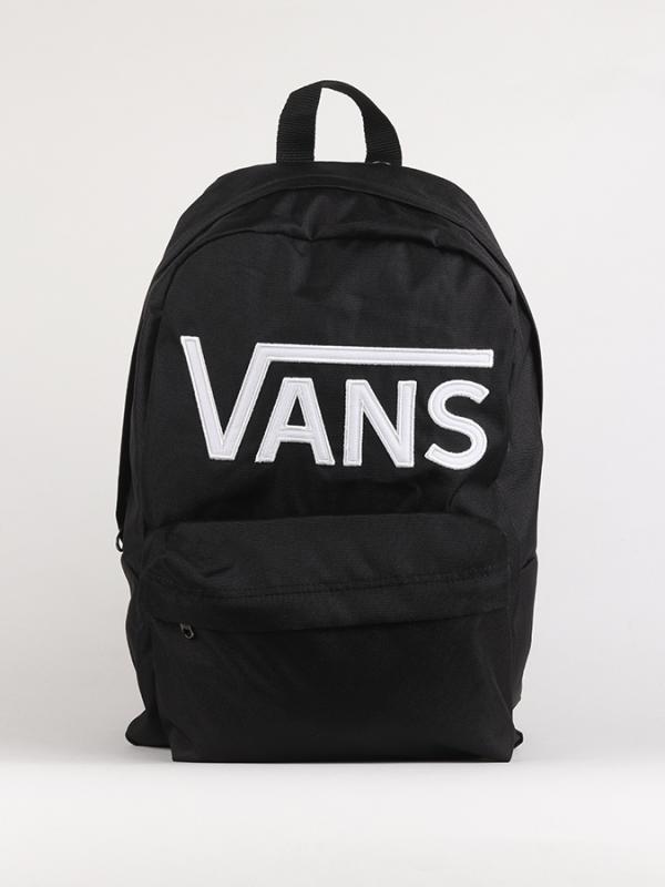 Batoh Vans By New Skool Backpac Black/White Černá