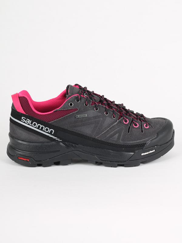 Boty Salomon X ALP LTR GTX W ASPHALT/Bordeaux/PK Šedá