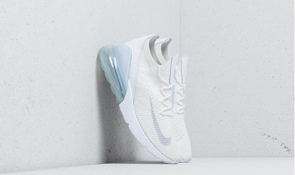 Nike Air Max 270 Flyknit White/ Pure Platinum-White