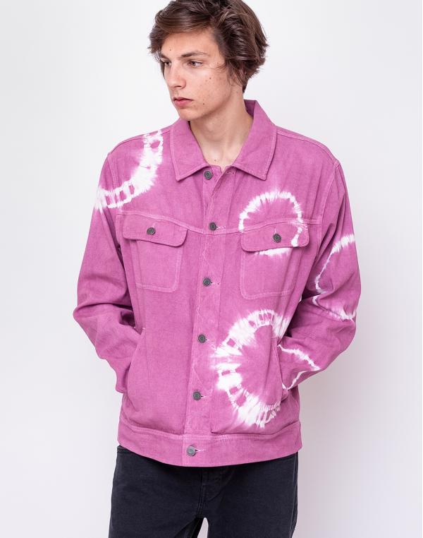 Stüssy Bleach Dyed Trucker Dusty Rose L
