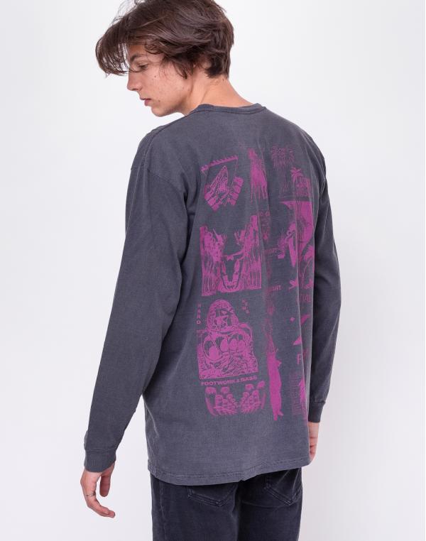 Stussy Mash Pig. Dyed Black/ Pink XL