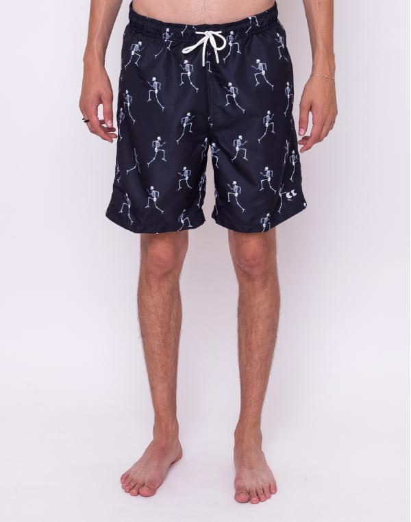 Lazy Oaf Skeleton Black M