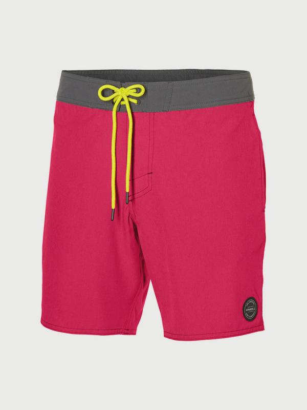 Boardshortky O´Neill Pm Mid Freak Boardshorts Červená