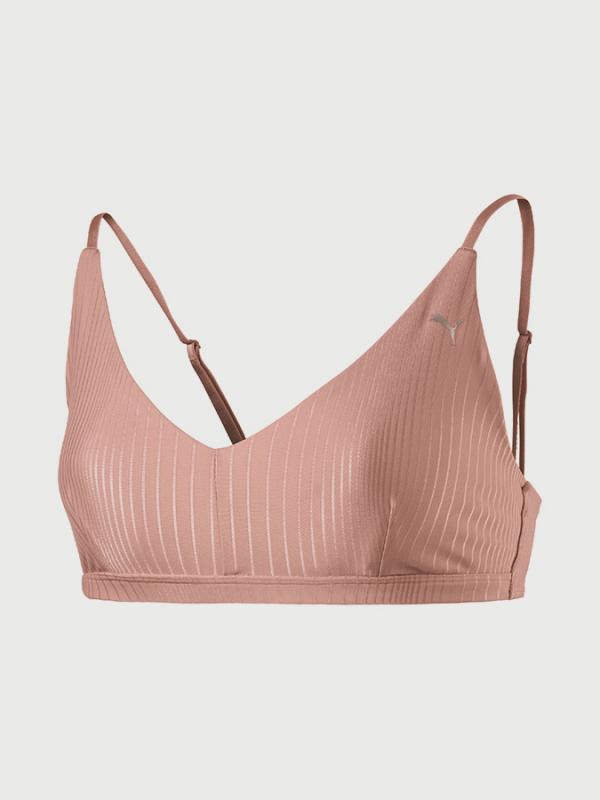 Podprsenka Puma Long Line Bra - L Růžová