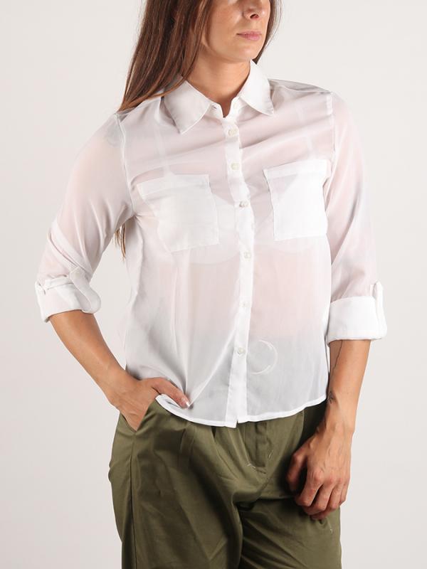 Košile Terranova Camicia Bílá