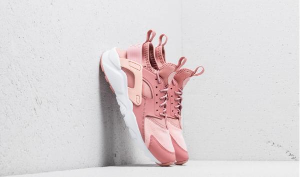 Nike Air Huarache Run Ultra SE (GS) Rust Pink/ Storm Pink-White