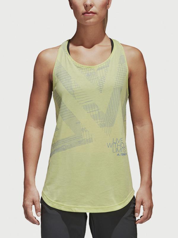 Tílko adidas Performance W Amplifiertank Zelená