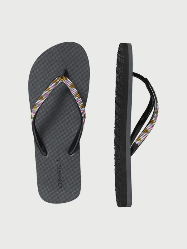 Žabky O´Neill Fw Printed Strap Flip Flops Šedá