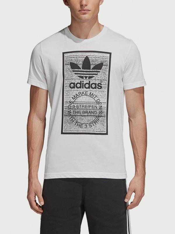 Tričko adidas Originals Traction Tongue Bílá
