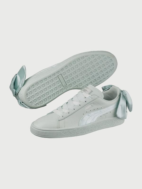 Boty Puma Basket Bow Wn s Šedá