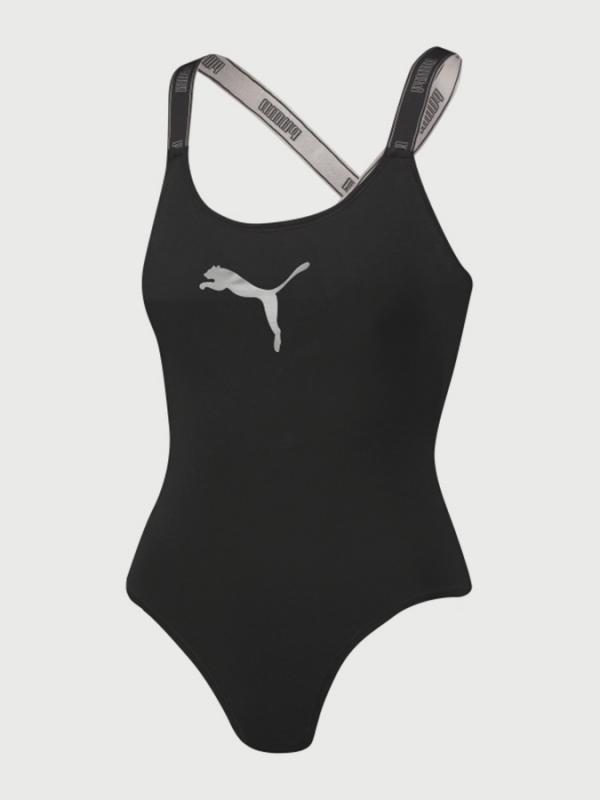 Spodní prádlo Puma Iconic Bodysuit 1P Hang Černá
