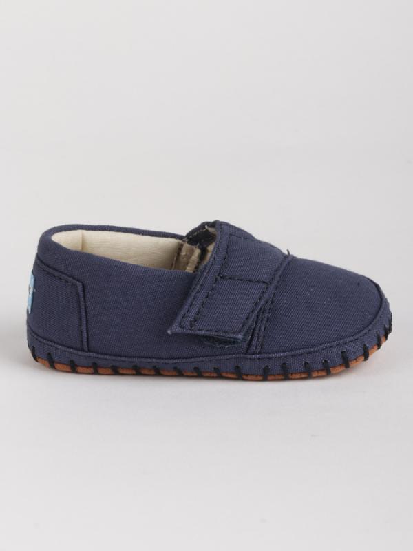 Boty Toms NAVY CANVAS TN CRIB ALPARGATA LAY Modrá