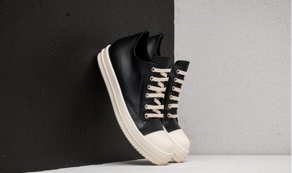 Rick Owens Low Sneakers Black/ Milk