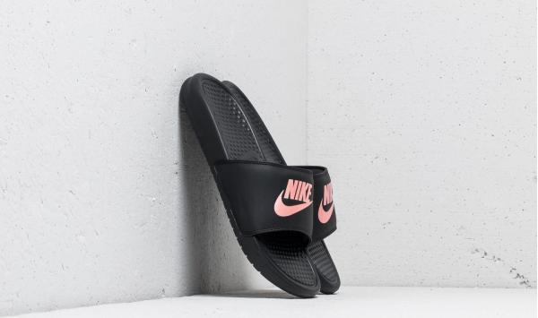 Nike Wmns Benassi Jdi Black/ Rose Gold
