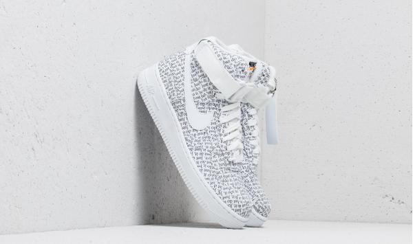 Nike Wmns Air Force 1 Hi LX White/ White-White-Black