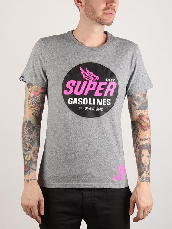 Tričko Superdry Reworked Classic Tee Šedá