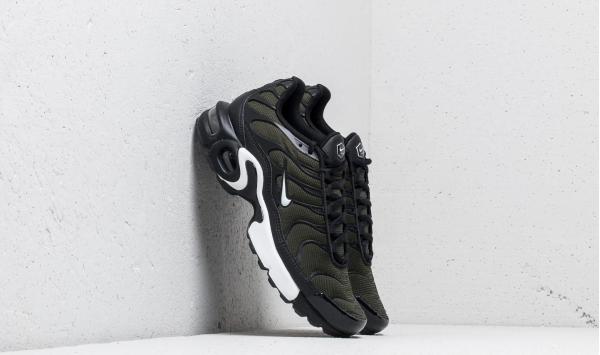 Nike Air Max Plus (GS) Sequoia/ White-Black