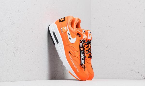 Nike Air Max 1 LX WMNS "Just Do It" Total Orange/ White-Black