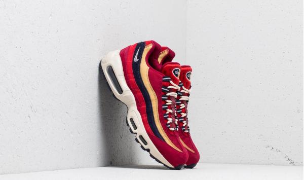 Nike Air Max 95 Premium Red Crush/ Provence Purple