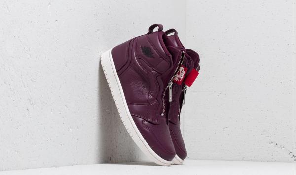 Air Jordan 1 Hi Zip Wmns Premium Bordeaux/ Black-Phantom