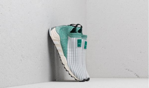 adidas EQT Support SK Primeknit Grey Two/ Ftw White/ Sub Green