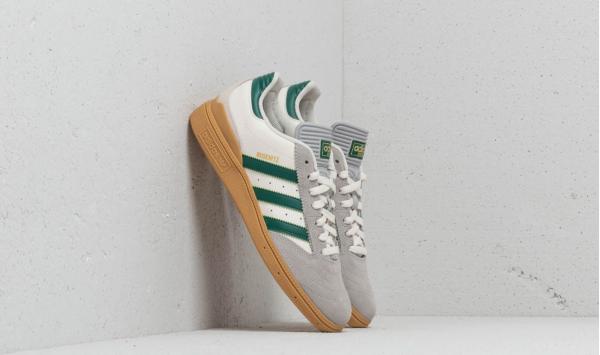 adidas Busenitz Grey Two/ Clear Green/ Gum 3