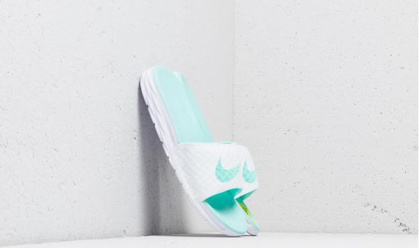 Nike Wmns Benassi Solarsoft White/ Artisan Teal