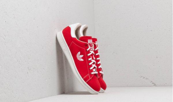 adidas Stan Smith Scarlet/ Ftw White/ Clear Brown