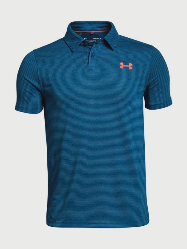 Tričko Under Armour Threadborne Polo Modrá