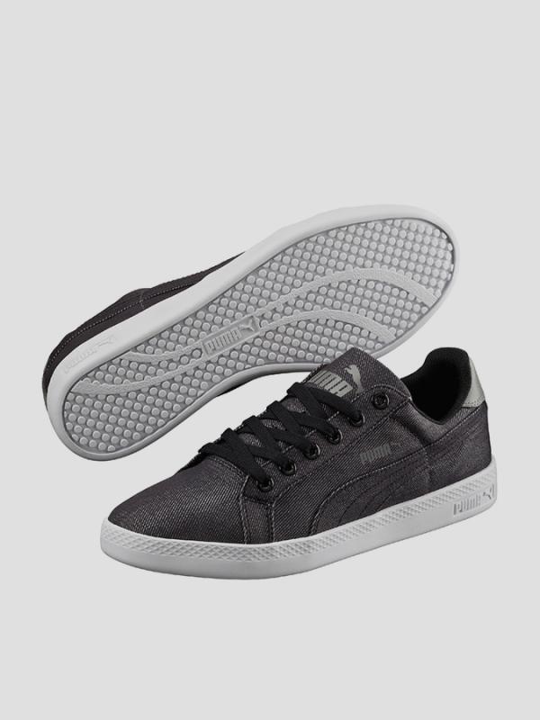 Boty Puma Smash Wns Denim Black- Bla Černá