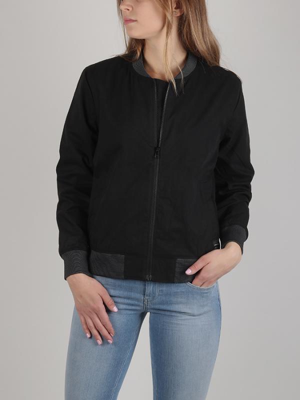 Bunda LEVI'S L8 Bomber Unisex Trucker Jet Black/Jet Černá