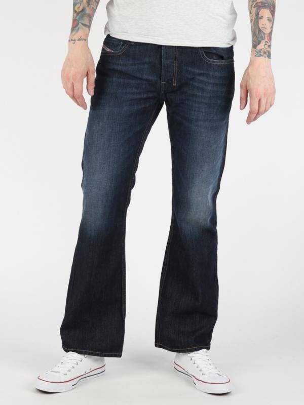 Džíny Diesel ZATHAN L.30 PANTALONI Modrá
