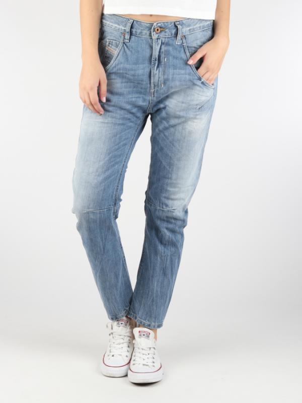 Džíny Diesel FAYZA L.32 PANTALONI Modrá