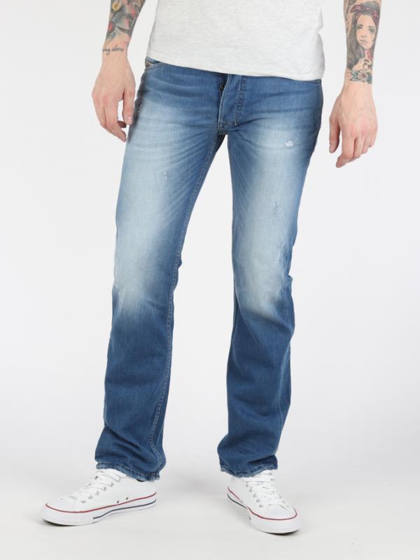 Džíny Diesel SLEENKER L.34 PANTALONI Modrá