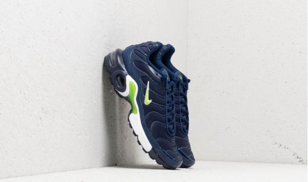Nike Air Max Plus (GS) Midnight Navy/ Volt-Blue Void