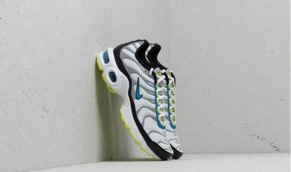 Nike Air Max Plus (GS) White/ Photo Blue-Cyber
