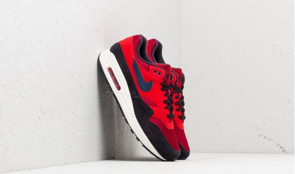 Nike Air Max 1 Red Crush/ Midnight Navy