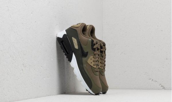 Nike Air Max 90 Mesh (GS) Medium Olive/ Black-Sequoia