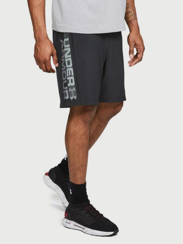 Kraťasy Under Armour Woven Graphic Wordmark Short Černá