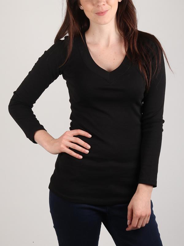 Tričko Terranova Maglia Černá