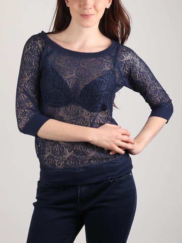 Tričko Terranova Maglia Modrá