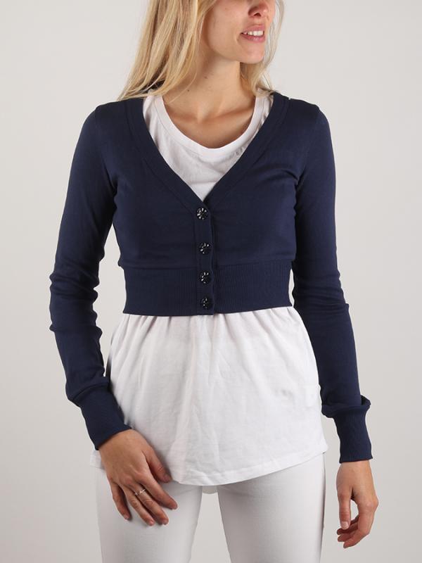Svetr Terranova Maglia Modrá