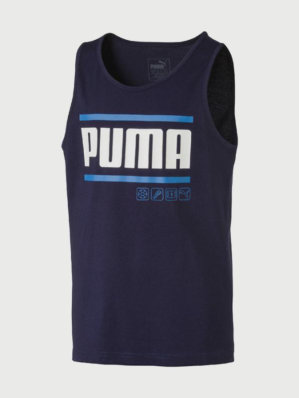 Tílko Puma Style Tank Modrá
